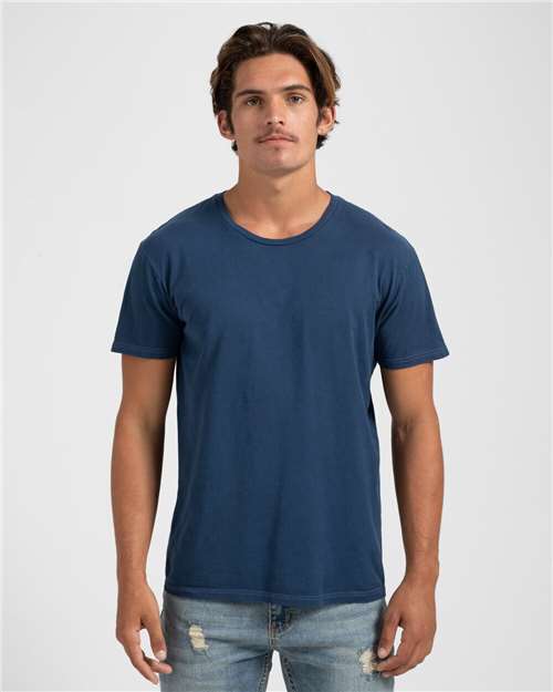 Tultex 1900 Men's Heritage T-Shirt - True Navy - model front