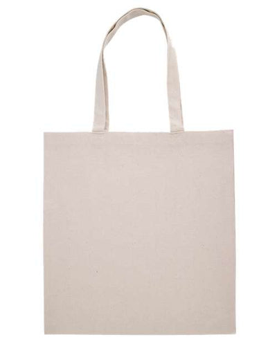 OAD OAD113R Midweight Recycled Tote Bag - Recycled Natural - front