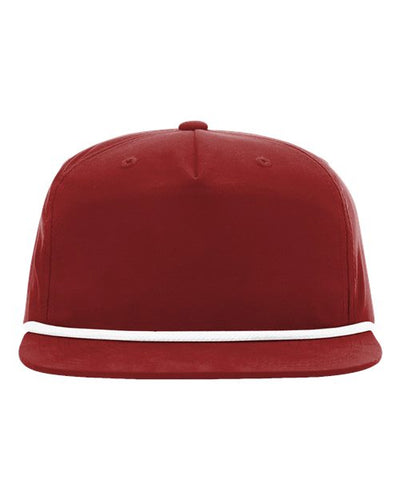 Richardson 256 Umpqua Gramps Cap - Cardinal/ White - front