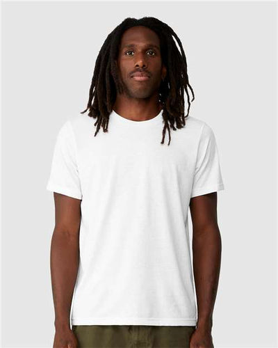 BELLA + CANVAS 3001ECO Unisex EcoMax Tee - White - model front