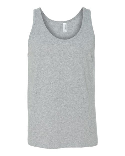 BELLA + CANVAS 3480CVC Unisex Heather CVC Tank - Athletic Heather - front