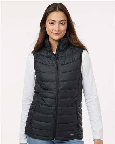 Columbia 212492 Women's Powder Lite Vest - Black - model front