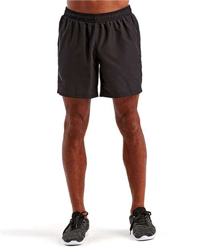 TriDri TD052 Men's Training Shorts - Black - model front