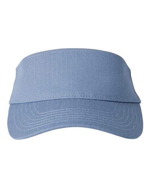Big Accessories BA641 Lariat Visor - Slate Blue - front
