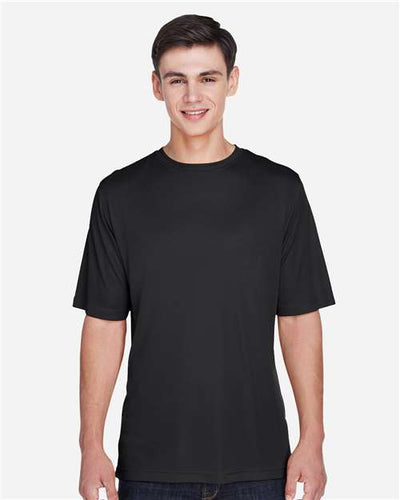 Team 365 TT11 Zone Performance T-Shirt - Black - model front
