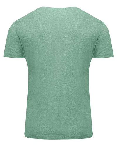 Threadfast Apparel 102A Triblend T-Shirt - Green Triblend - back