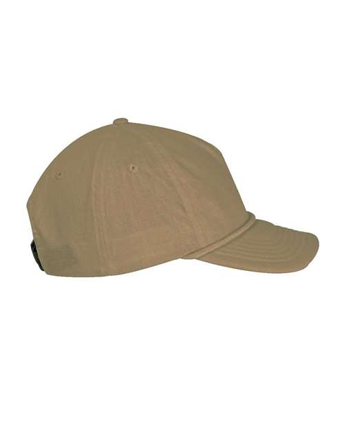 econscious EC7103 Hemp Hero Five-Panel Cap - Kelp - side