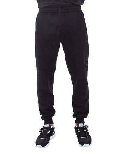 Shaka Wear SHFJP Unisex Joggers - Black - model front