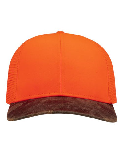 DRI DUCK 3466 Covert Trucker Cap - Blaze - front