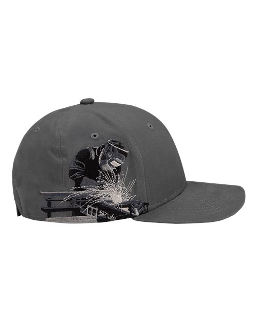 DRI DUCK 3344 Welder Cap - Charcoal - side