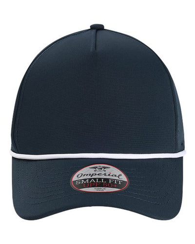 Imperial L5059 The Corral Cap - True Navy/ White - front