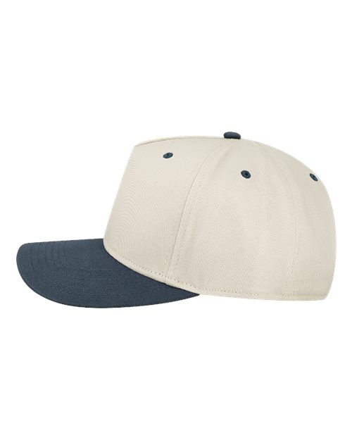 LEGACY HTA Heritage Twill Cap - Stone/ Navy - side