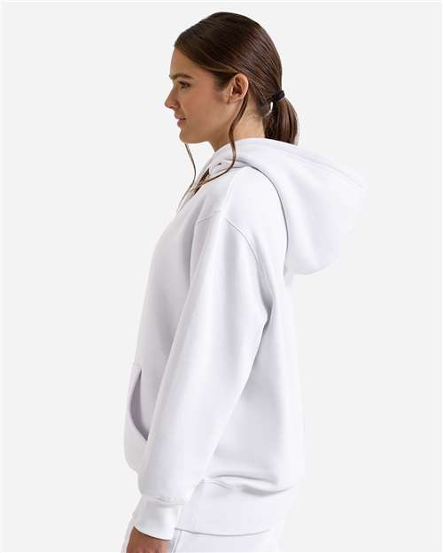 TriDri TD602 Unisex Jamie Recycled Hooded Sweatshirt - White - model side