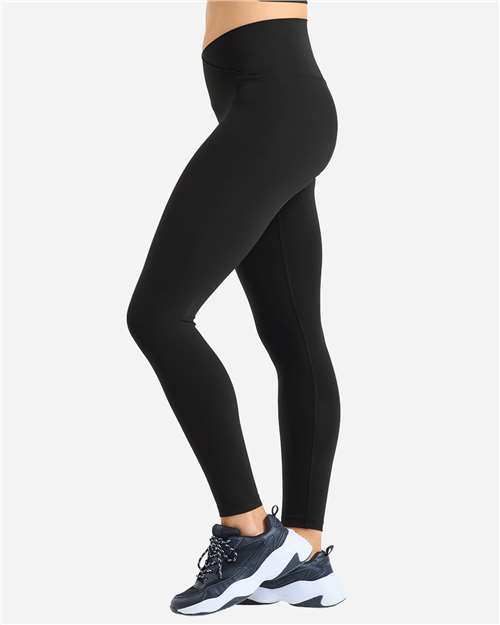 TriDri TD651 Women's Luxe Leggings - Black - model side