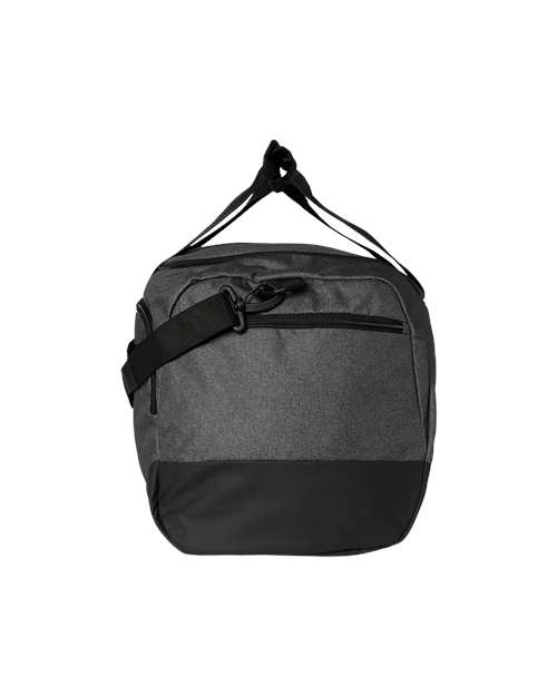 Adidas AB602 Defender 5 Medium Duffel Bag - Twill Onix Grey/ Black - side