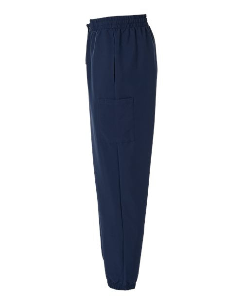 Hanes HMB001 Men's Scrub Joggers - Navy - side