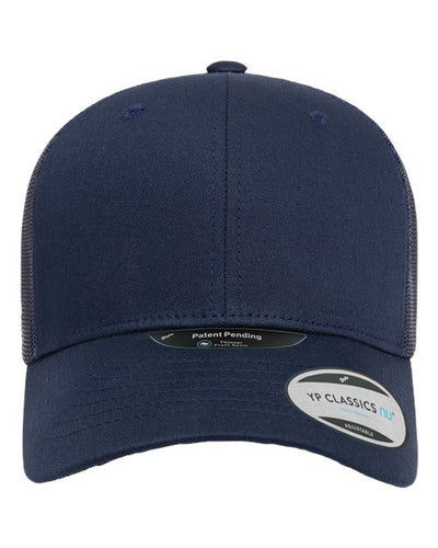 Yupoong 6606NU NU Retro Trucker Cap - Navy - front