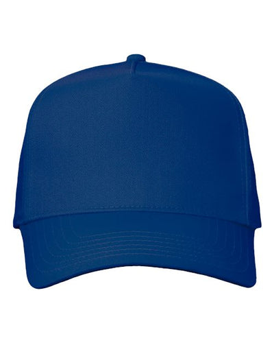 Valucap 8869 Five-Panel Twill Cap - Royal Blue - front