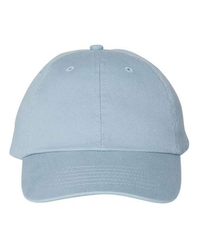 Valucap VC300A Bio-Washed Classic Dad Hat - Baby Blue - front
