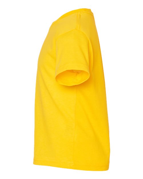 Rabbit Skins 3301T Toddler Cotton Jersey Tee - Yellow - side