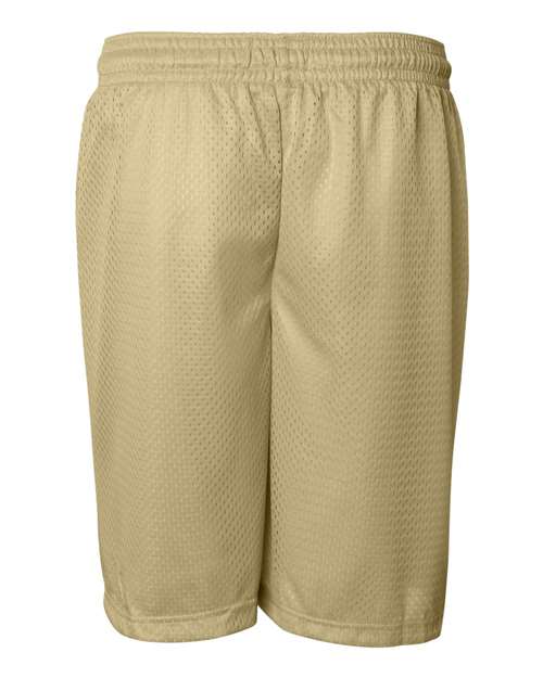 Badger 7207 Men's Pro Mesh 7" Shorts - Vegas Gold - back