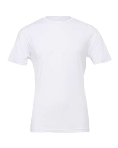 Bella+Canvas BC3001 Unisex Jersey Short Sleeve Tee - White - front