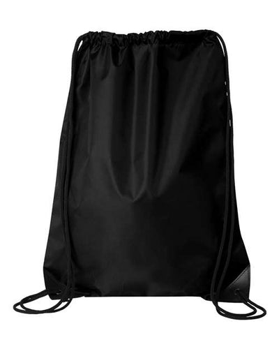 Liberty Bags 8886 Value Drawstring Bag - Black - front