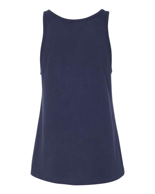 BELLA + CANVAS 6488 Women’s Relaxed Jersey Tank - Navy - back