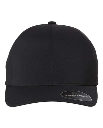Flexfit 180 Delta Seamless Cap - Black - front