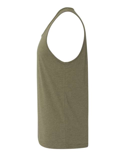 Next Level 6233 Unisex CVC Tank - Military Green - side