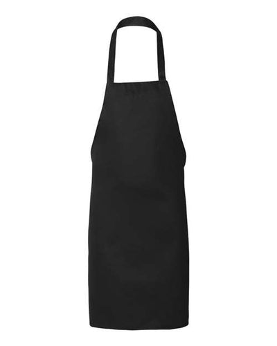 Q-Tees Q2010 Butcher Apron - Black - front
