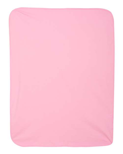 Rabbit Skins 1110 Premium Jersey Infant Blanket - Pink - front