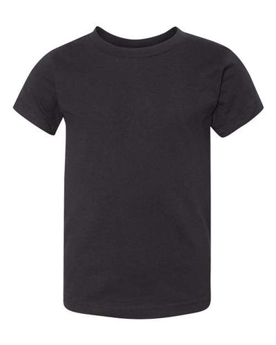 BELLA + CANVAS 3001T Toddler Jersey Tee - Black - front