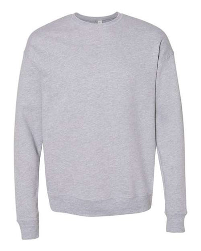 Bella + Canvas 3945 Sponge Fleece Drop Shoulder Crewneck Sweatshirt - Athletic Heather - front