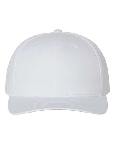 Richardson 212 Pro Twill Snapback Cap - White - front