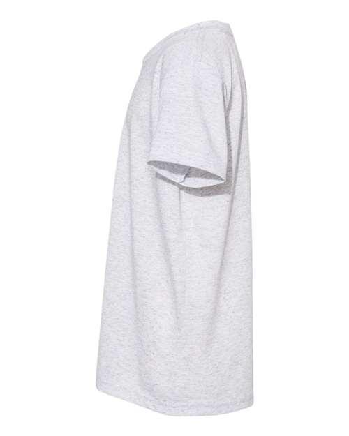 BELLA + CANVAS 3413Y Youth Triblend Tee - White Fleck Triblend - side