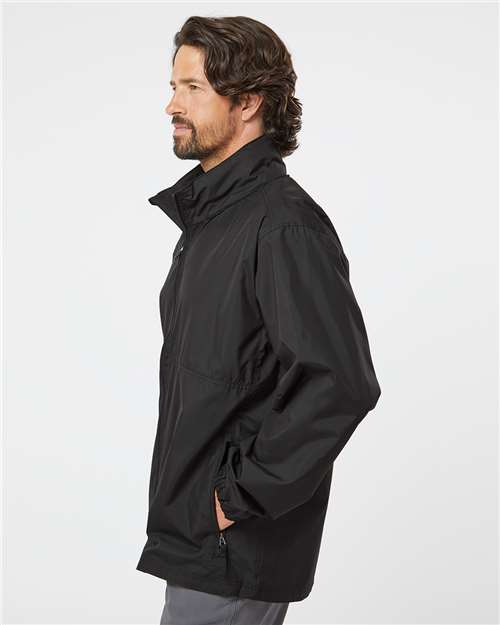DRI DUCK 5330 Men's River Packable Jacket - Black - model side