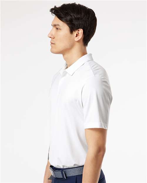 Adidas A514 Men's Ultimate365 Solid Polo - White - model side