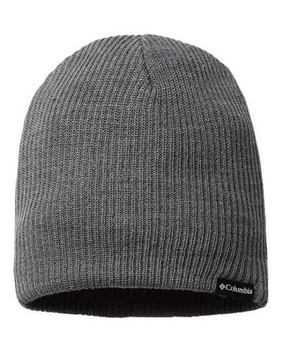 Columbia 168220 Ale Creek Beanie - Charcoal Heather - front