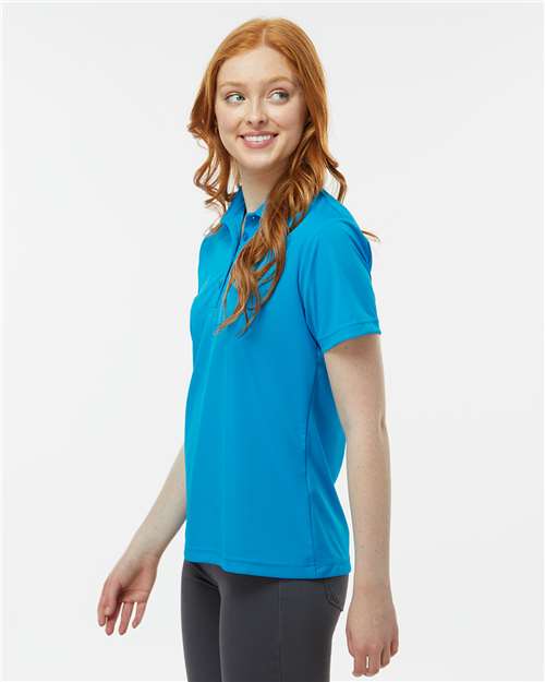 Paragon 504 Women's Sebring Performance Polo - Turquoise - model side