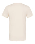 Bella+Canvas 3001CVC Unisex Heather CVC Short Sleeve Tee - Heather Natural - back