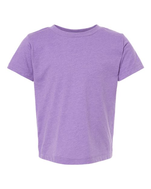 BELLA + CANVAS 3001T Toddler Jersey Tee - Heather Team Purple - front