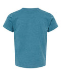 BELLA + CANVAS 3001T Toddler Jersey Tee - Heather Deep Teal - back