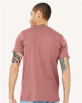 BELLA + CANVAS 3001U Unisex USA-Made Jersey Tee - Mauve - model back