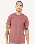 BELLA + CANVAS 3001U Unisex USA-Made Jersey Tee - Mauve - model front