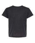 BELLA + CANVAS 3413T Toddler Triblend Tee - Solid Black Triblend - front