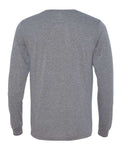 BELLA + CANVAS 3513 Unisex Triblend Long Sleeve Tee - Grey Triblend - back