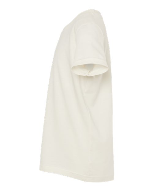 Bella + Canvas 3001Y Youth Jersey Tee - Vintage White - side