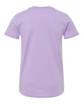 Bella + Canvas 3001Y Youth Jersey Tee - Dark Lavender - back