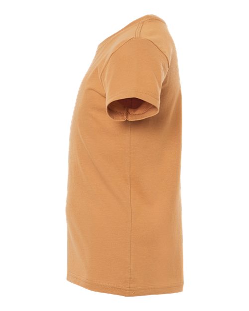 Bella + Canvas 3001Y Youth Jersey Tee - Toast - side